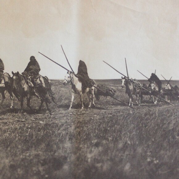 TRAVAUX-PIEGAN #2 Edward Sheriff Curtis Print - Picture 4 of 8